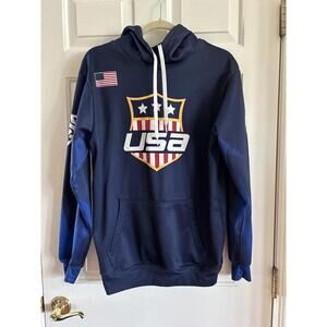 Legacy Global Sports Nations Cup USA #46 Hoodie Team USA Navy Unisex Small